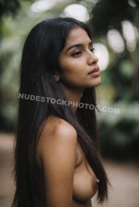 Naked Surinam Hindu Woman