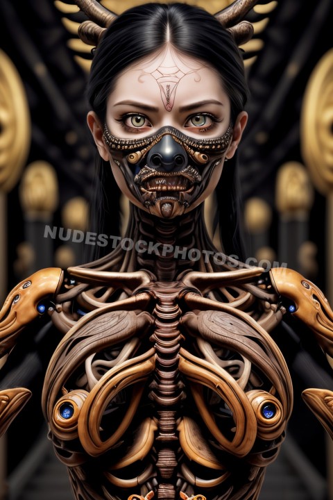 Creepy Female Robot